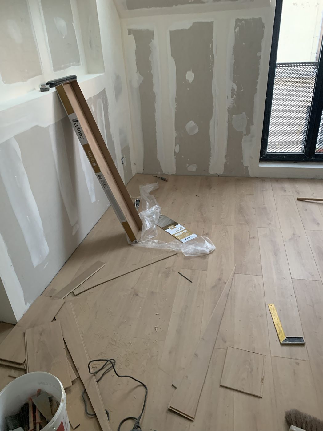 Pose de parquet